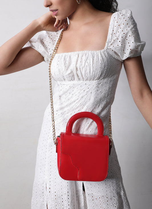 Red Amour Sling Bag