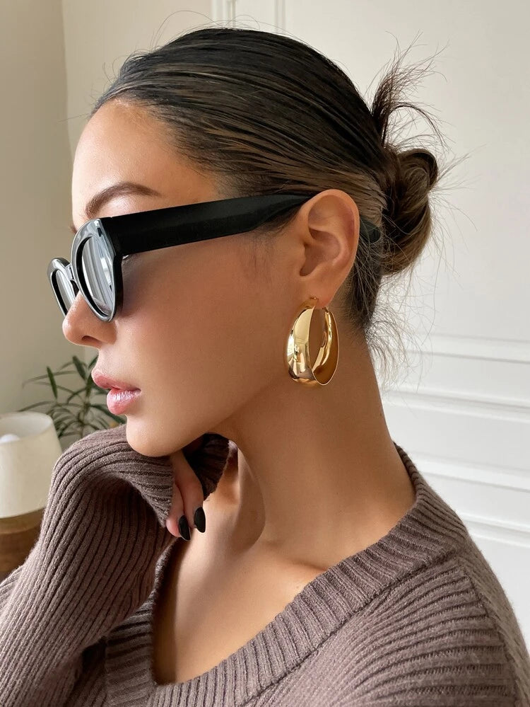 Basic Gold Hoop earrings