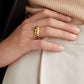 Croissant Gold Ring