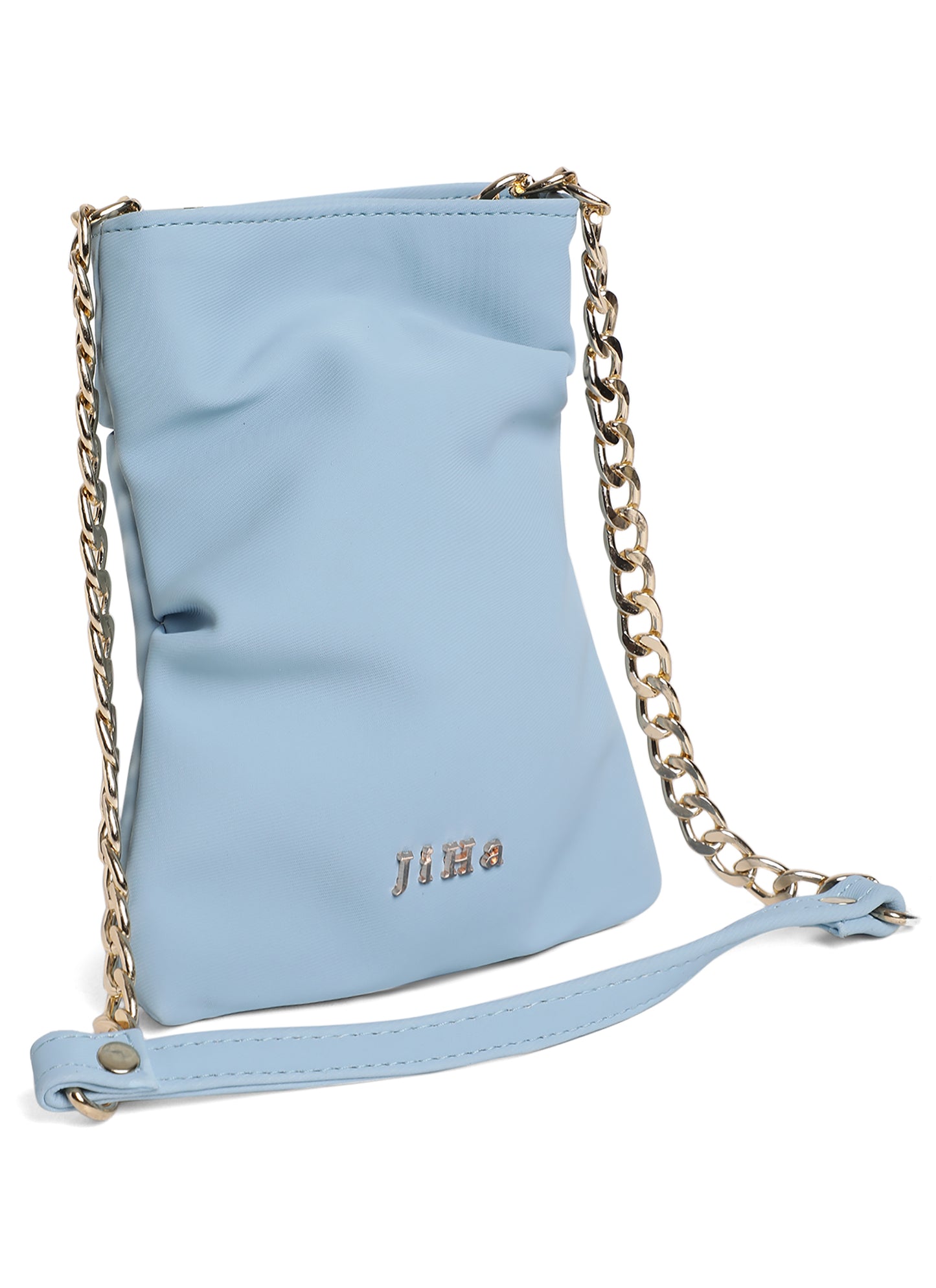 Blue Mini Basic Crossbody Sling Bag