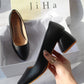 Block heels for women