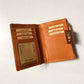 Jiha Tan Faux Leather Premium Flap Wallet