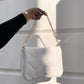 White Quilted Shoulder and Sling Bag