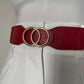 Double O Ring Buckle Belt