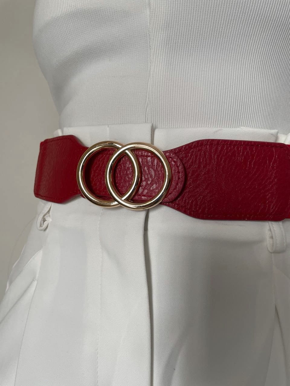 Double O Ring Buckle Belt