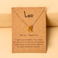 Zodiac Minimalist Necklace