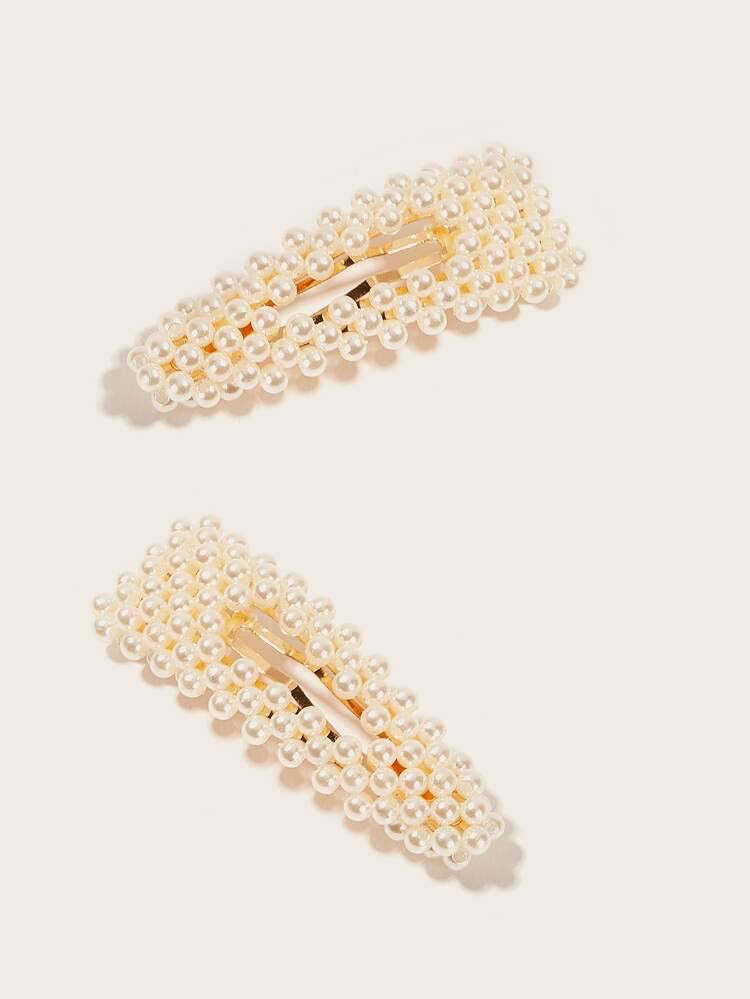 Pair of Pearl clips